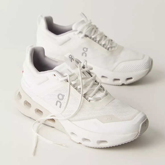 Free People Movement On Cloudnova X Sneakers white glacier women’s size 9.5